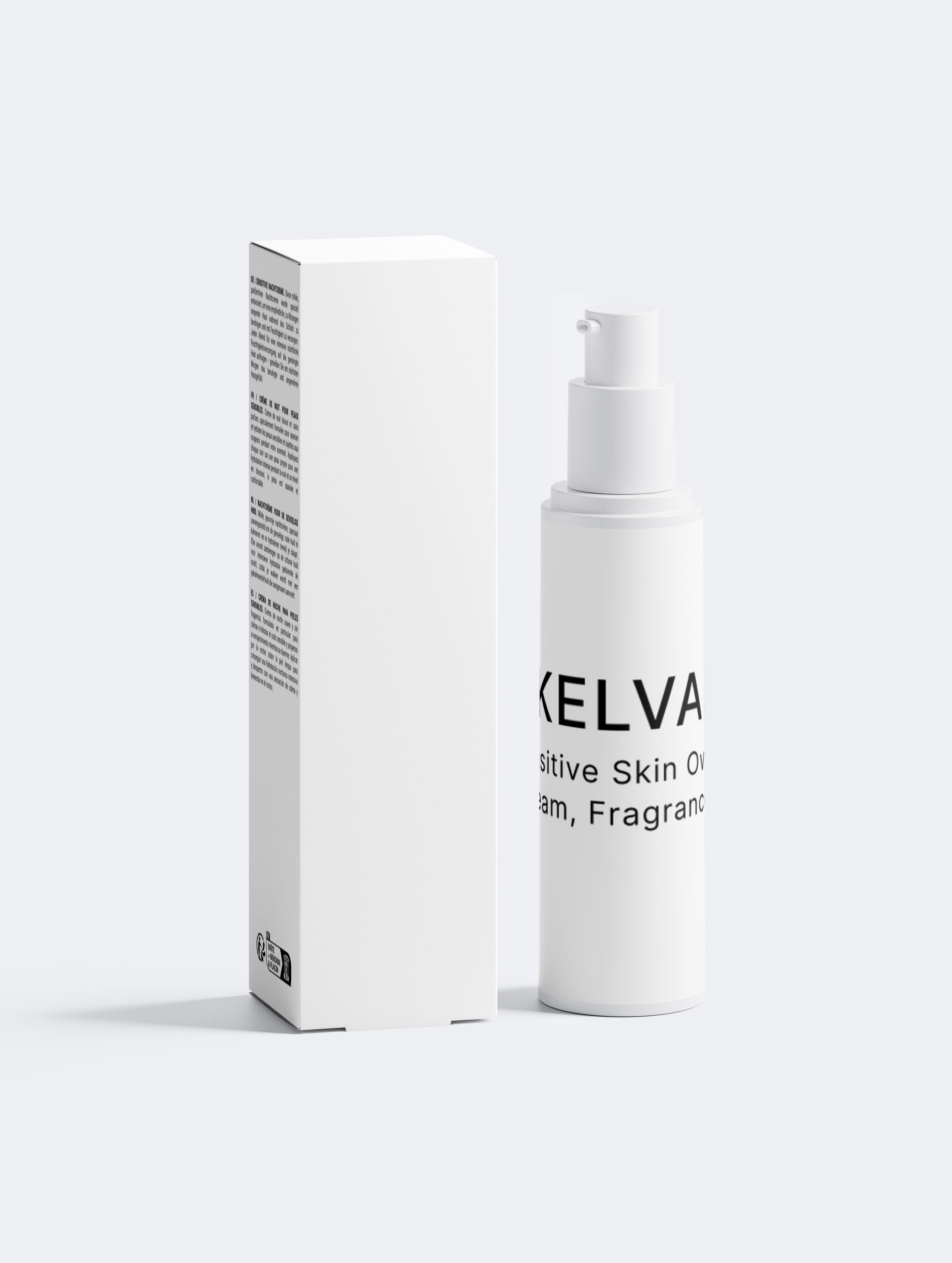 Sensitive Skin Overnight Cream, Fragrance-Free