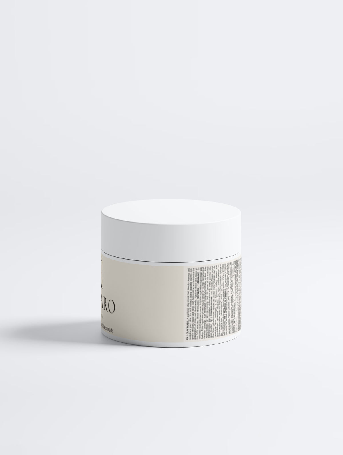 Lermask med Kaolin & Kol