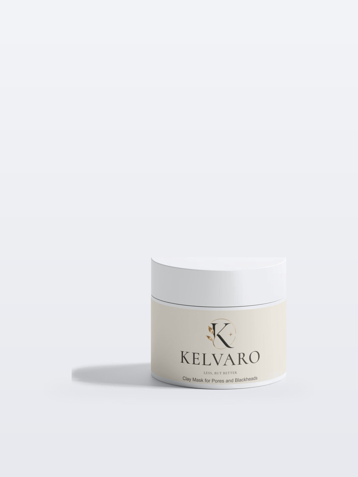 Kelvaro Lermask med Kaolin & Kol